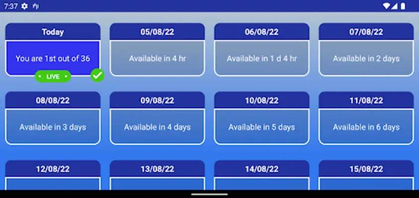 Countdown Numbers & Anagrams android App screenshot 0