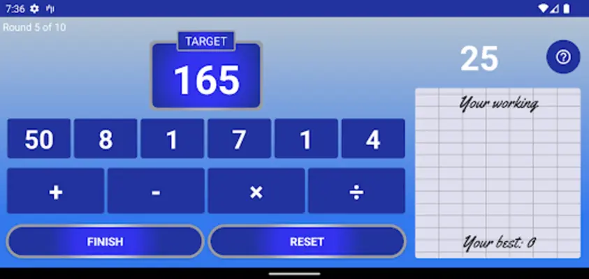 Countdown Numbers & Anagrams android App screenshot 3